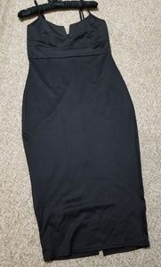Black evening/cocktail dress.
